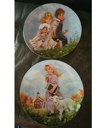 2 MOTHER GOOSE PLATES BY JOHN MCCLELLAND MADE BY RECO - $16.35 CAD