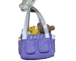 Midwest Purple Diaper Bag Christmas Ornament  New Baby NWT - £9.14 GBP