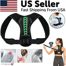 Shoulder Support Adjustable Back Pain Support Posture Corrector Brace Be... - $11.42