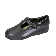  24 HOUR COMFORT Aileen Women Wide Width Leather Comfort Slip On Shoes  - £31.81 GBP