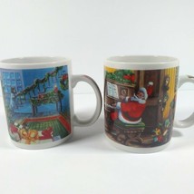 Starbucks Christmas coffee mugs Lot of 2 Designed Exclusively for Starbucks - £18.69 GBP
