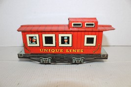Unique Art Trains Red Caboose Car JB - $19.80