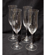Orrefors FLUTED TWIST 8.7&quot; Spiral Bowl Champagne Flute - Retired Set Of ... - $89.52