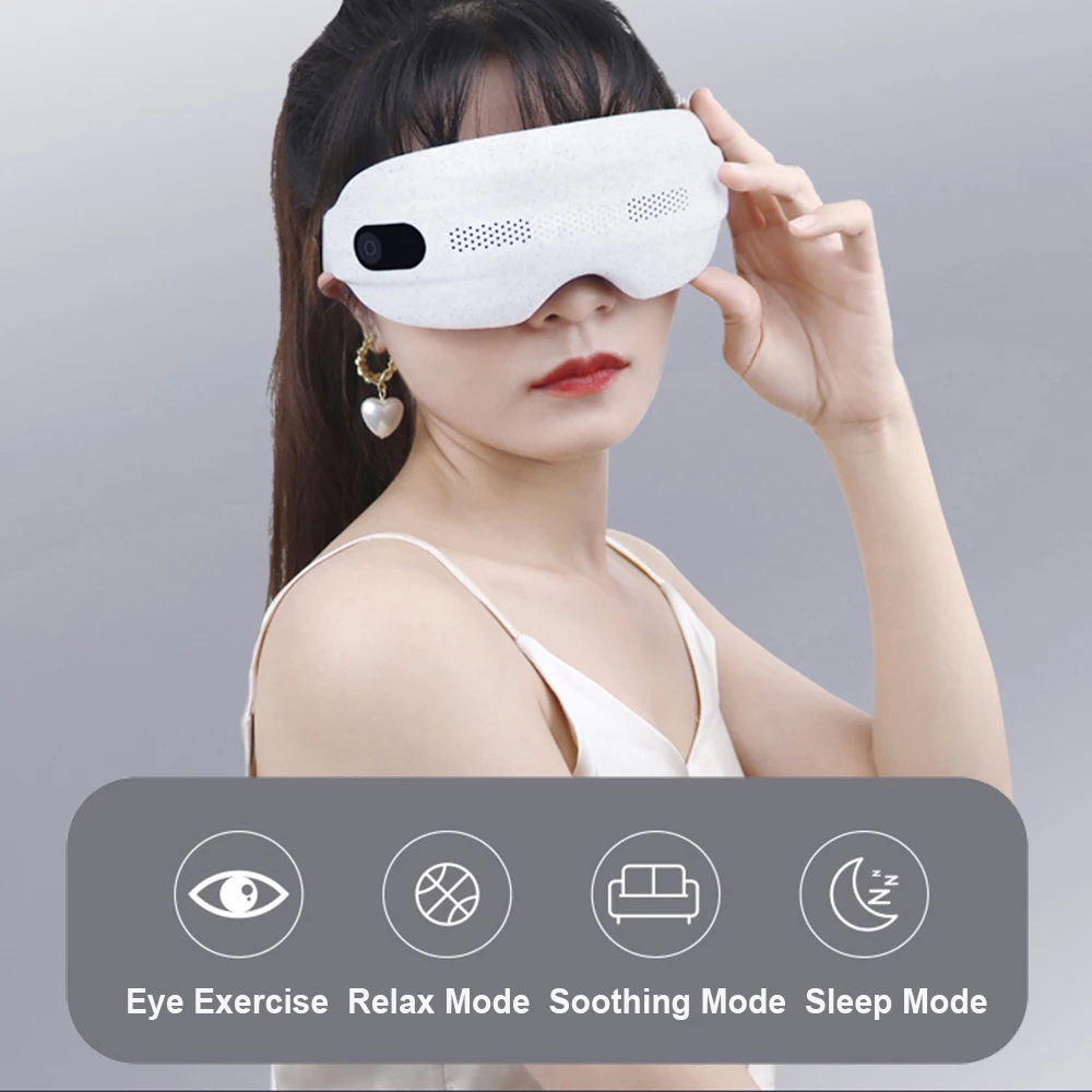 New Design Visual Electric Eye Massager Vibration Acupuncture Points Relax - £51.13 GBP