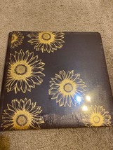 Creative Memories 12 x 12 Chocolate Sunflower Fields Album Cover - $33.30