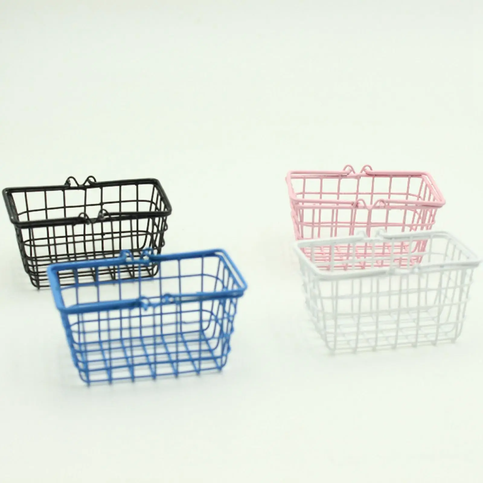 1:12 Scale Simulated Clay Basket Pretend Playing Toy Simulation Miniature - £10.09 GBP+