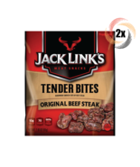 2x Packs Jack Links Tender Bites Original Beef Steak 3.25oz Fast Shipping! - £17.16 GBP