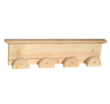 Pine Wooden 4 Place Bridle Rack - Stable Hanger - Equestrian Tack Wall H... - $372.30 MXN