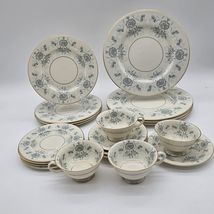 Castleton Caprice 4 Place Setting Dinnerware Set Made In USA 1940's 20-P... - $158.39