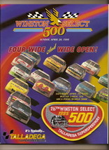 1995 Talladega Winston 500 Program Mark Martin Win - £26.32 GBP
