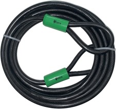 Vascer Bike Cable Lock - 15 Ft. Security Cord With Loops -Heavy-Duty Anti-Theft - £31.84 GBP