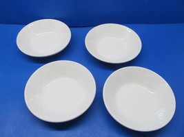 Dudson Olympus Set Of 4 White 4 3/4&quot;X1&quot; Sauce Bowls  Back Stamps Various... - $29.00