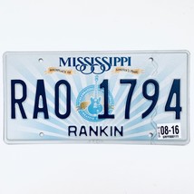 2016 United States Mississippi Rankin County Passenger License Plate RA0... - $16.24 CAD