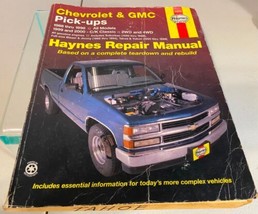 Haynes DIY Automotive Repair Manual Chevrolet &amp; GMC Pickups 1988-2000 - £19.47 GBP