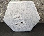 12 Pack Hexagon Shape Acoustic Panels Sound Proofing - Gray Adhesive Back - $15.99