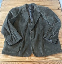 Scandia Woods Men’s Corduroy Suit Jacket size 52 Green BE - £30.75 GBP