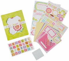 American Girl Crafts Mini Scrapbook Journal Kit for Girls, 266pc - £31.26 GBP