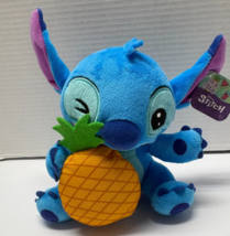 Disney Lilo &amp; Stitch Plush Stitch w/ Pineapple 7&#39;&#39; NWT - €8,43 EUR