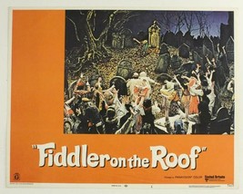 Authentic Lobby Card Movie Poster Musical FIDDLER ON THE ROOF 1971 72/2 Color - £8.68 GBP