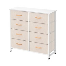 Storage Dresser Furniture Unit-Tall Standing Organizer For Bedroom, Office, Livi - £107.10 GBP
