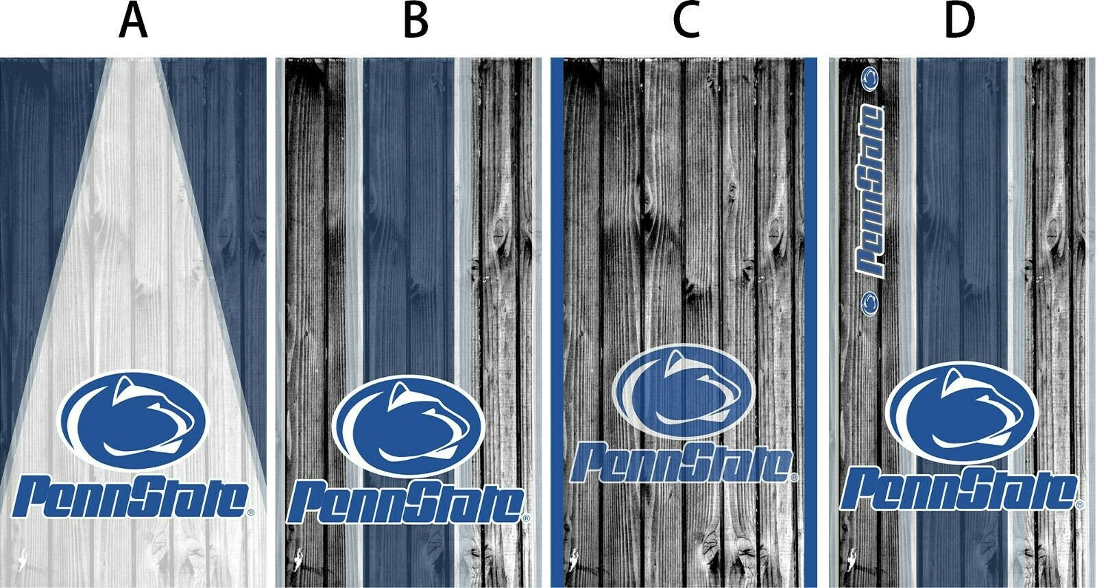 Cornhole Board Vinyl Wrap Penn - sold individually