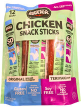 Mighty Spark Teriyaki Chicken Stick Variety 12 Count x 1 Oz EXP 12/2026 - $24.57