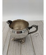 Silverplate Footed Creamer Pitcher 3&quot; - $9.95