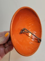 Halloween Vtg Noise Maker Tin Litho with Clapper & Wood Handle image 2