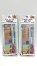 (LOT 2) Hard Candy Sheer Envy Conceal &amp; Correct Palette 941 Light Medium SEALED - £11.07 GBP