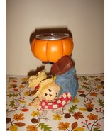 Yankee Candle Fall Scarecrow Dancing Tea Light Holder  - £5.60 GBP