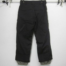 Burton Winter Ski Snow Pants Mens (S) Black Cargo Thigh Vents Adj. Waist W28 L28 - $67.69