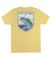 Columbia Mens Pfg Flivver Graphic T-shirt Size Small Color Sunlit - £27.69 GBP