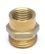 Ght to NPT, 3/4&quot; Male GHT x 1/2&quot; Female NPT Pipe Brass Adapter Connector - €6,06 EUR