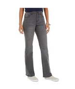 Style &amp; Co Womens 10 Charcoal Wash Mid Rise Curvy Fit Bootcut Jeans NWT ... - €21,12 EUR