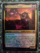 Zoyowa Lava Tongue FOIL Magic The Gathering Ixalan Goblin 245 MTG Warlock - $2.30