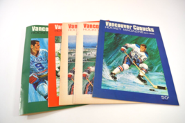 Vancouver Canucks Magazine 1969 Pre-NHL Programs #1 2 3 4 Volume 1 Hockey - £49.44 GBP