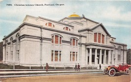 Portland Oregon Cristiano Scienza Chiesa Cartolina 1912 Timbro Postale Can Pac - £6.77 GBP