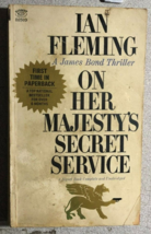James Bond 007 On Her Majesty&#39;s Secret Service By Ian Fleming 1964 Signet Pb 1st - £11.66 GBP