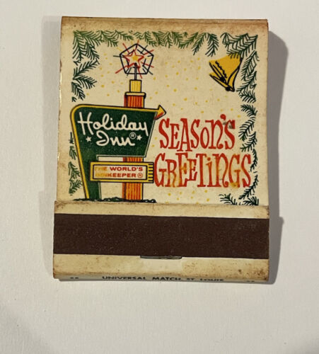 Matchbook Holiday Inn Taylor Michigan Seasons Greetings Christmas Holiday - $4.36