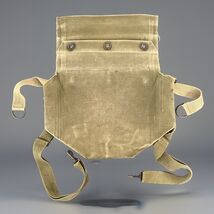 VTG Military M9A1 Field Gas Mask Canvas Carrier Bag Backpack Haversack V... - $28.49