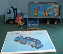 Limited Edition Playmobil #4447 Container Truck 99% Complete/ EXC+++ (A) (ret.) - £51.35 GBP