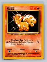 Pokemon Vulpix Base Set #068/102 Common - £1.55 GBP