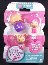 Flip Zee Girls Series 1 flip from big girl to baby 2 pack NEW #2 - £6.25 GBP