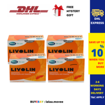 4 Boxes X 50&#39;S Livolin Forte Liver Cleanse Detox Vitamin Supplement FREE SHIP - £74.22 GBP