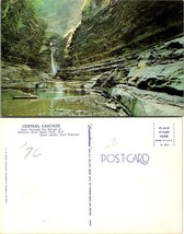New York(NY) Watkins Glen Watkins Glen State Park Central Cascade VTG Postcard - £7.39 GBP