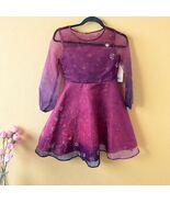NWT Disney Tangled Rapunzel Tule Lanterns purple Princess Dress Girls Si... - $826.91 MXN