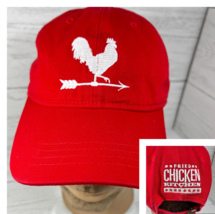 Fried Chicken Kitchen Baseball Hat Cap Weathervane Arrow Adjustable Embr... - £30.36 GBP