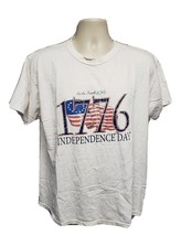 On the Fourth of July 1776 Independence Day Adult White XL TShirt - £11.87 GBP