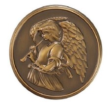Howard Miller 800-164 (800164) 3 Inch Angel Medallion for Cremation Chest - $79.99
