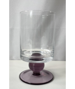 Marquis by Waterford Crystal Rotondo Water Drink Glass Purple Amethyst S... - $34.64